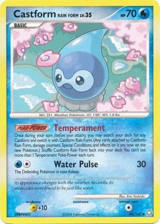 Castform Rain Form 49-146